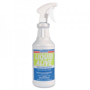 Dymon LIQUID ALIVE Odor Digester, 32oz Bottle, 12/Carton ITW33632 33632
