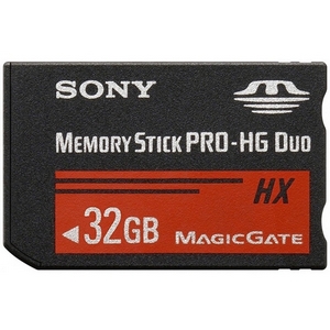 Sony Corporation 32GB Memory Stick PRO-HG Duo with Adapter MSHX32G