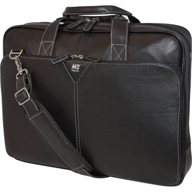 Mobile Edge Deluxe Leather Laptop Briefcase MEBCL1