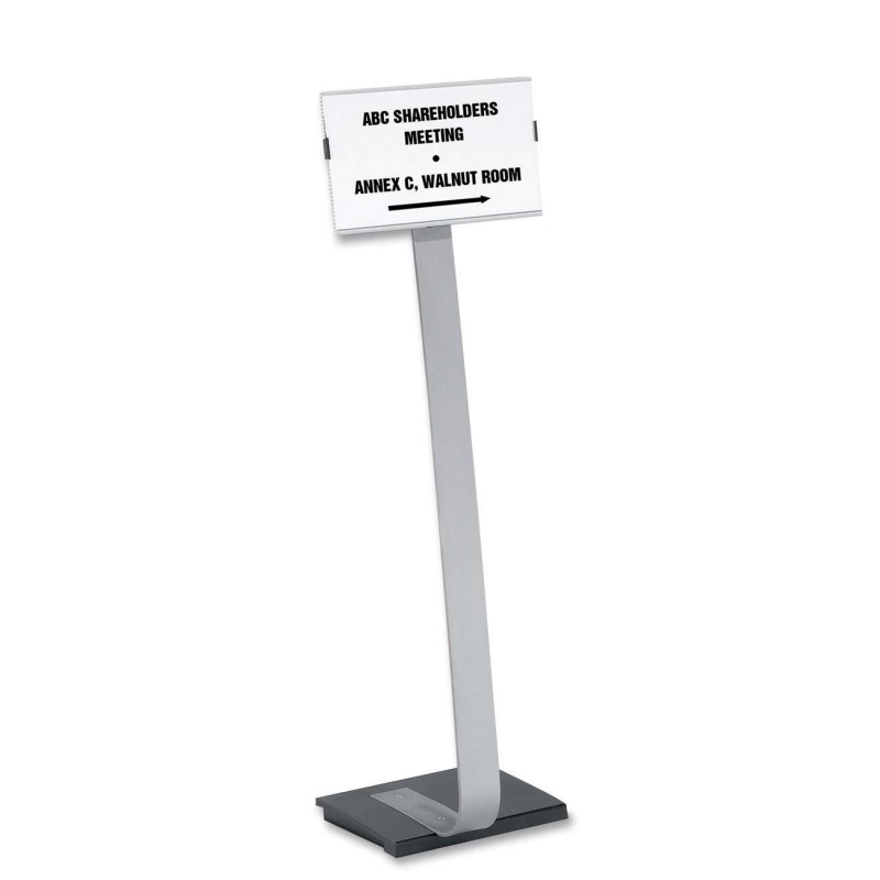 Durable Info Sign Duo Floor Sign Stand 4814-23 DBL481423