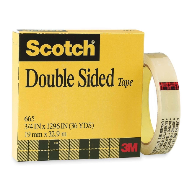 3M Double-Sided Tape 665-2P12-36 MMM6652P1236