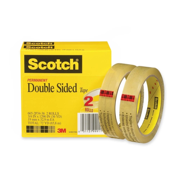 3M Double-Sided Tape 665-2P34-36 MMM6652P3436