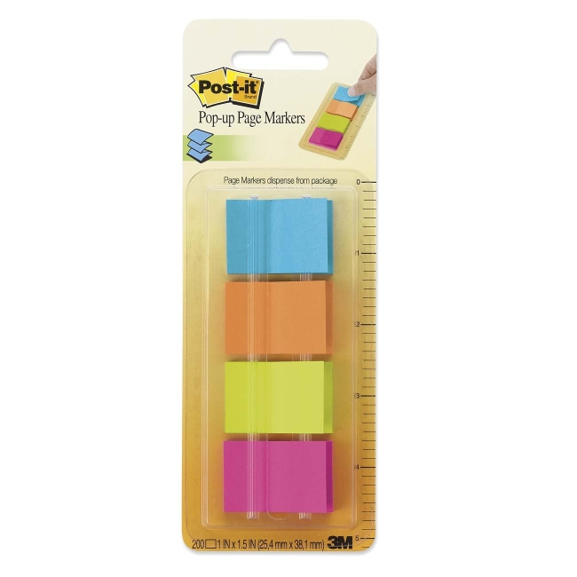 3M Pop-up Page Markers 672-P1 MMM672P1