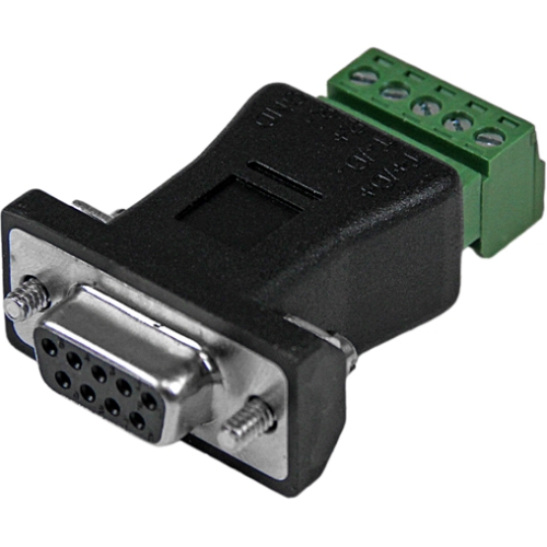 StarTech.com RS422 RS485 Serial DB-9 to Terminal Block Adapter DB92422