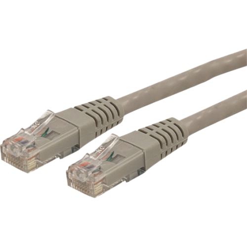 StarTech.com 3ft Gray Molded Cat6 UTP Patch Cable ETL Verified C6PATCH3GR