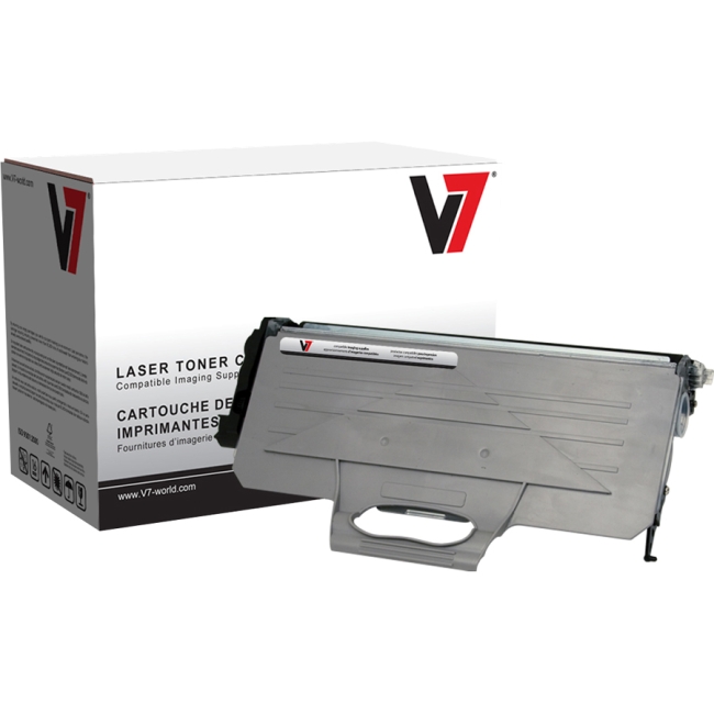 V7 Black Toner Cartridge (High Yield) For Brother DCP-7030, DCP-7040; HL-2140, H V7TN360