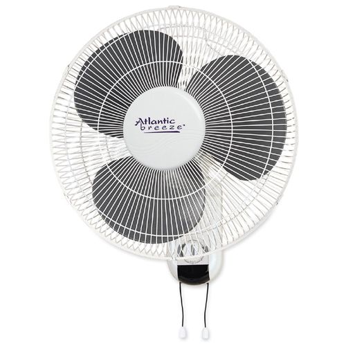 Atlantic Breeze 16" Wall Mount Fan with Pull Chains 49256 LLR49256