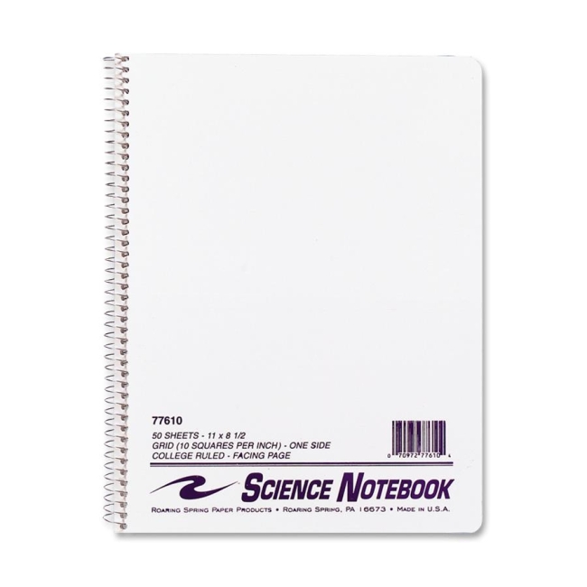 Roaring Spring Science Notebook 77610 ROA77610