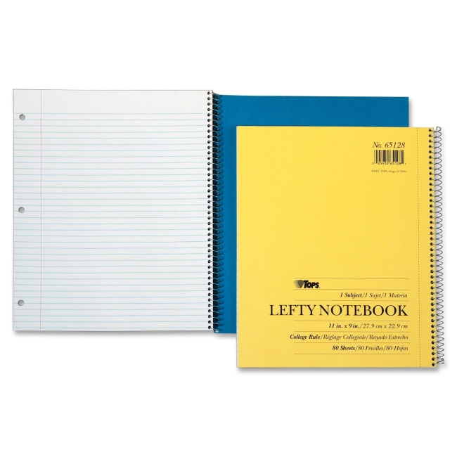 TOPS Lefty Kraft Legal Ruled Notebook 65128 TOP65128