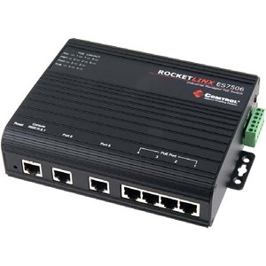 Comtrol RocketLinx Industrial Ethernet Switch 32050-0 ES7506