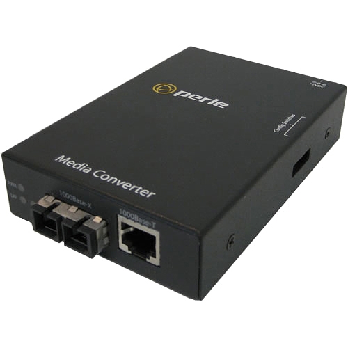 Perle Gigabit Ethernet Stand-Alone Media Converter 05050054 S-1000-S2SC70