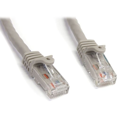 StarTech.com 25 ft Gray Snagless Cat6 UTP Patch Cable N6PATCH25GR