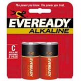 Eveready C Alkaline General Purpose Battery A93BP-2