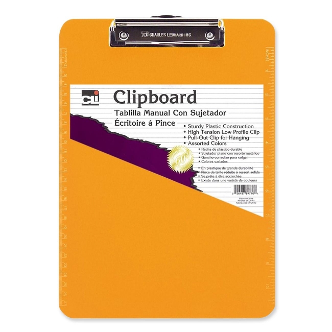 CLI Rubber Grip Clipboard 89765 LEO89765