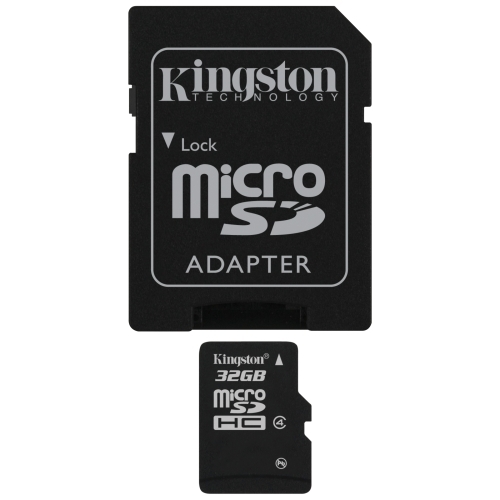 Kingston 32GB microSD High Capacity (microSDHC) Card - Class 4 SDC4/32GB