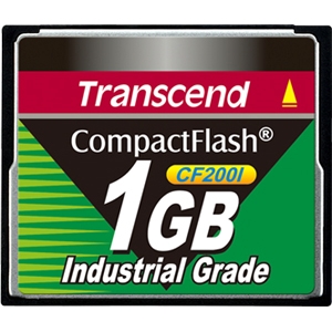 Transcend 1GB CompactFlash (CF) Card TS1GCF200I