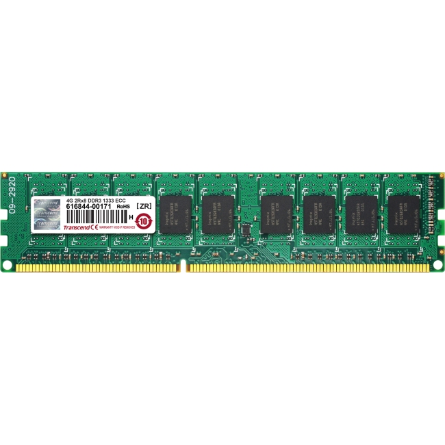 Transcend 4GB DDR3 SDRAM Memory Module TS512MLK72V3N