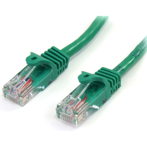 StarTech.com 6 ft Green Cat5e Snagless Patch Cable 45PATCH6GN