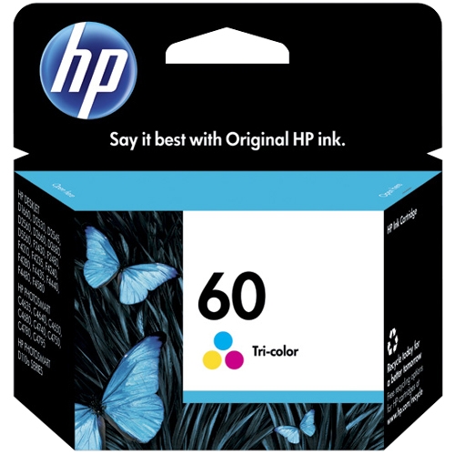 HP Tri-Color Ink Cartridge CC643WN#140 60
