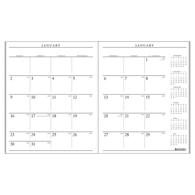 Mead Executive Monthly Padfolio Refill 70-909-10 AAG7090910