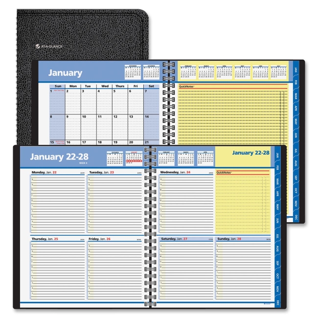 Mead QuickNotes Weekly and Monthly Management Planner 76-01-05 AAG760105