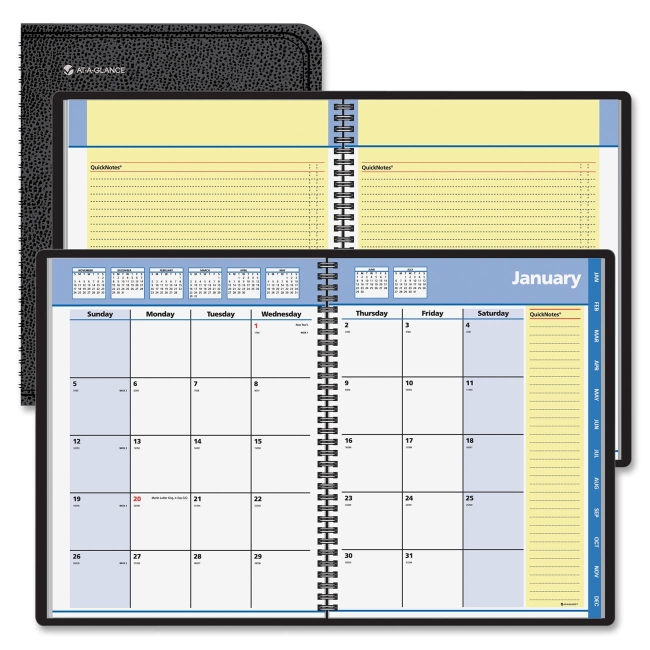 Mead QuickNotes Monthly Mnagement Planner 76-06-05 AAG760605