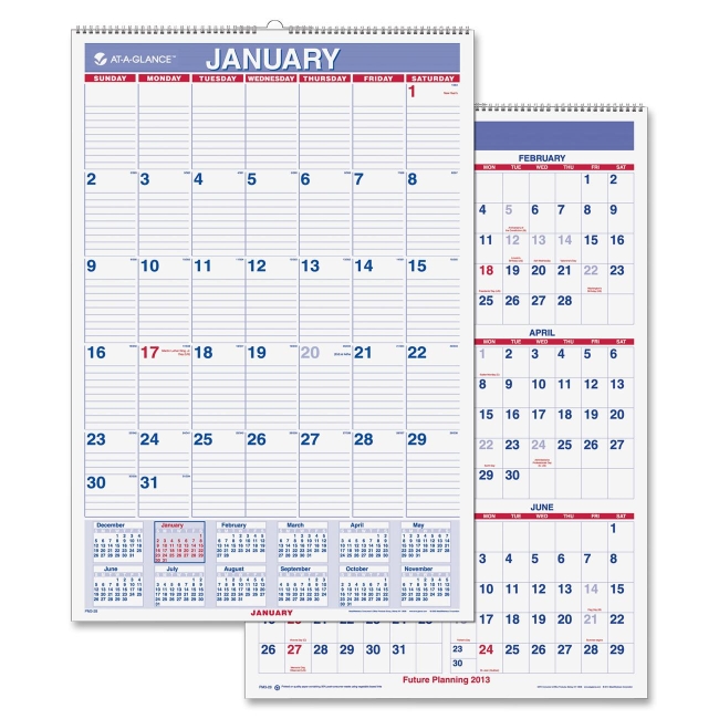 Mead Wall Calendar with Hanger PM328 AAGPM328