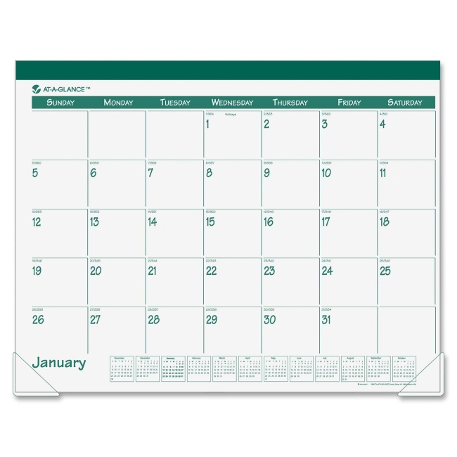 Mead Monthly Fashion Desk Pad SK25-03 AAGSK2503