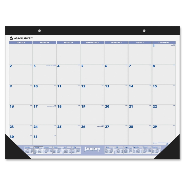 Mead 12-Months Desk Pad Calendar SW200-00 AAGSW20000