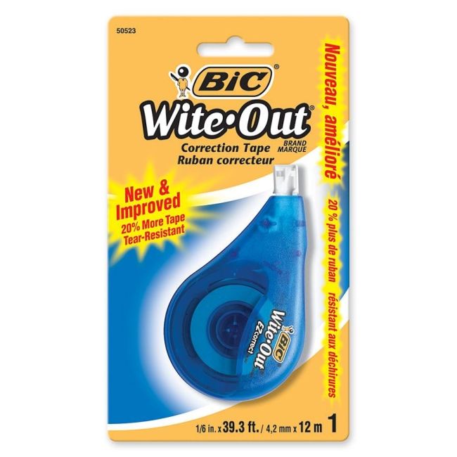 BIC Wite-Out Correction Tape WOTAPP11 BICWOTAPP11