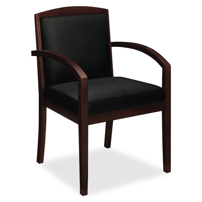 HON Wood Guest Chair With Upholstered Back VL853NSP11 BSXVL853NSP11 VL853