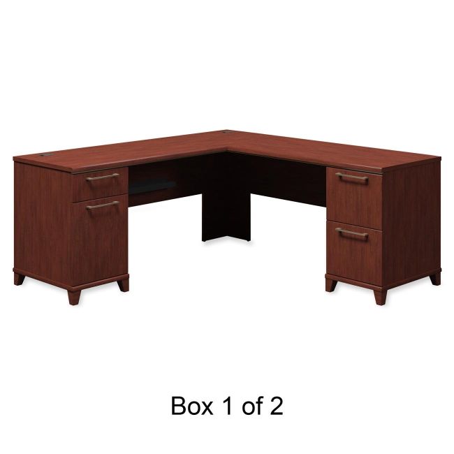 bbf Enterprise L-Shaped Desk Box 1 of 2 2910CSA1-03 BSH2910CSA103