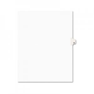 Avery Avery-Style Legal Exhibit Side Tab Divider, Title: 36, Letter, White, 25/Pack AVE01036 01036