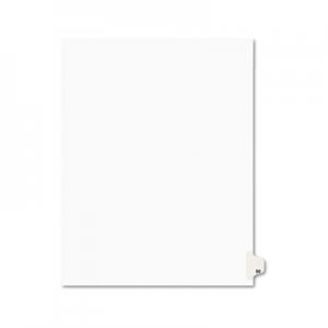 Avery Avery-Style Legal Exhibit Side Tab Divider, Title: 50, Letter, White, 25/Pack AVE01050 01050