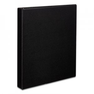 Avery Durable Binder with Two Booster EZD Rings, 11 x 8 1/2, 1", Black AVE07301 07301