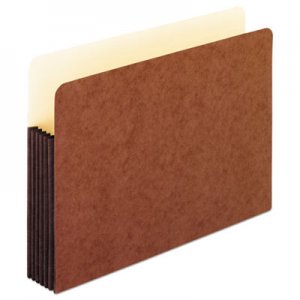 Pendaflex Watershed 5 1/4 Inch Expansion File Pockets, Straight Cut, Letter, Redrope PFX35344 35344
