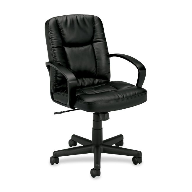 HON Mid Back Loop Arm Management Chair VL171SB11 BSXVL171SB11 VL171