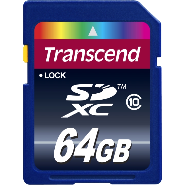 Transcend Information, Inc 64GB Ultimate Secure Digital Extended Capacity (SDXC) Card - Class 10 TS64GSDXC10
