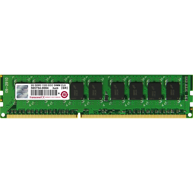 Transcend 2GB DDR3 SDRAM Memory Module TS256MLK72V3N