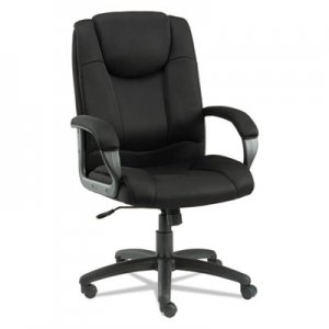 Alera Logan Series Mesh High-Back Swivel/Tilt Chair, Black LG41ME10B ALELG41ME10B