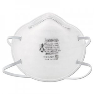 3M N95 Particle Respirator 8200 Mask, 20/Box MMM8200 8200