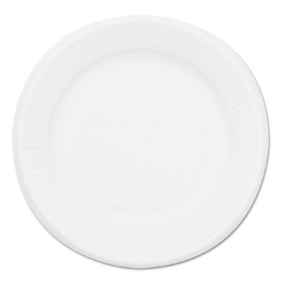 NatureHouse Compostable Sugarcane Bagasse 7 in Plate, Round, White, 50/Pack SVAP002 NAH-P002