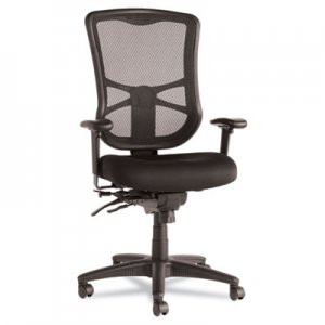 Alera Elusion Series Mesh High-Back Multifunction Chair, Black EL41ME10B ALEEL41ME10B