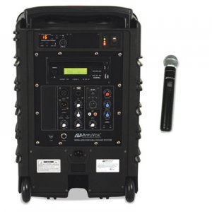 AmpliVox Titan Wireless Portable PA System, 100W Amp APLSW800 SW800