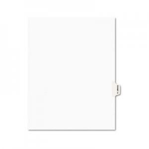 Avery Avery-Style Preprinted Legal Side Tab Divider, Exhibit G, Letter, White, 25/Pack AVE01377 01377