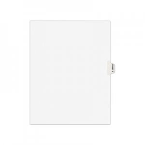 Avery Avery-Style Preprinted Legal Side Tab Divider, Exhibit E, Letter, White, 25/Pack AVE01375 01375