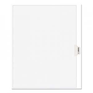 Avery Avery-Style Preprinted Legal Side Tab Divider, Exhibit Z, Letter, White, 25/Pack AVE01396 01396