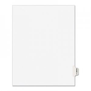 Avery Avery-Style Preprinted Legal Side Tab Divider, Exhibit S, Letter, White, 25/Pack AVE01389 01389