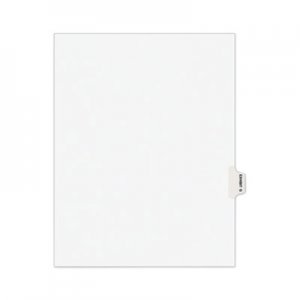 Avery Avery-Style Preprinted Legal Side Tab Divider, Exhibit Q, Letter, White, 25/Pack AVE01387 01387