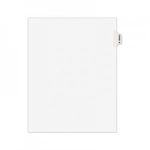Avery Avery-Style Preprinted Legal Side Tab Divider, Exhibit B, Letter, White, 25/Pack AVE01372 01372